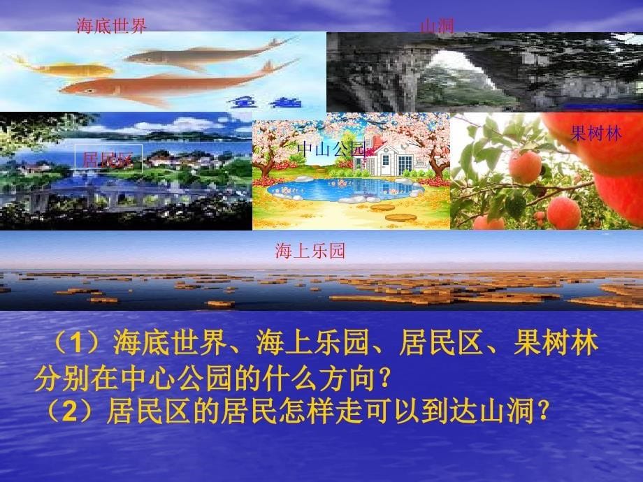 人教版三年级数学下册《认识简单的路线》课件_第5页