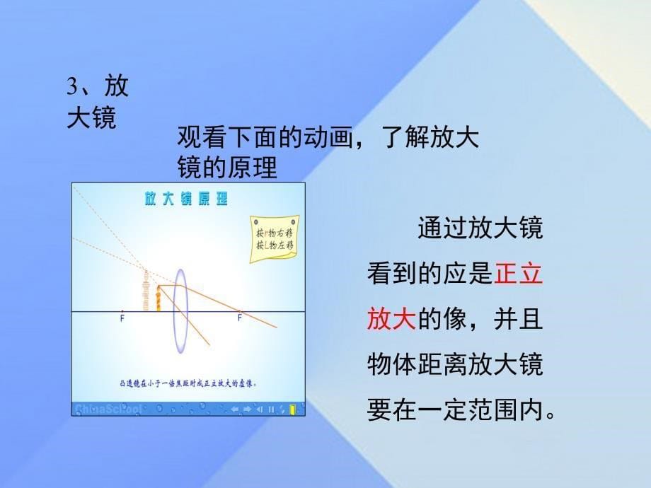 八年级物理上册 5.2《生活中的透镜》新知预习课件 （新版）新人教版_第5页