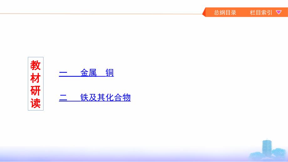 2020版高考浙江选考化学一轮课件：专题三 第二单元　铁、铜的获取及应用 _第2页