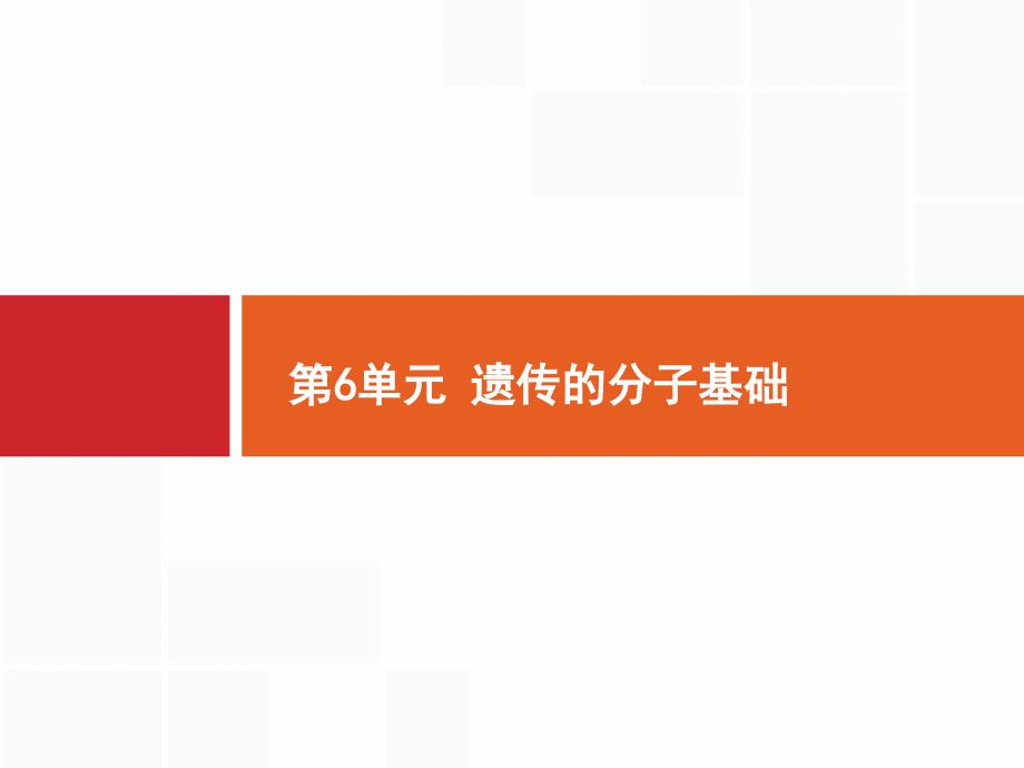 2020版高考生物苏教版一轮复习课件：6单元 _第1页