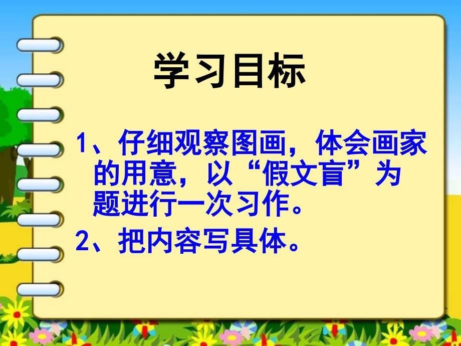 《假文盲》习作课课件60354_第5页