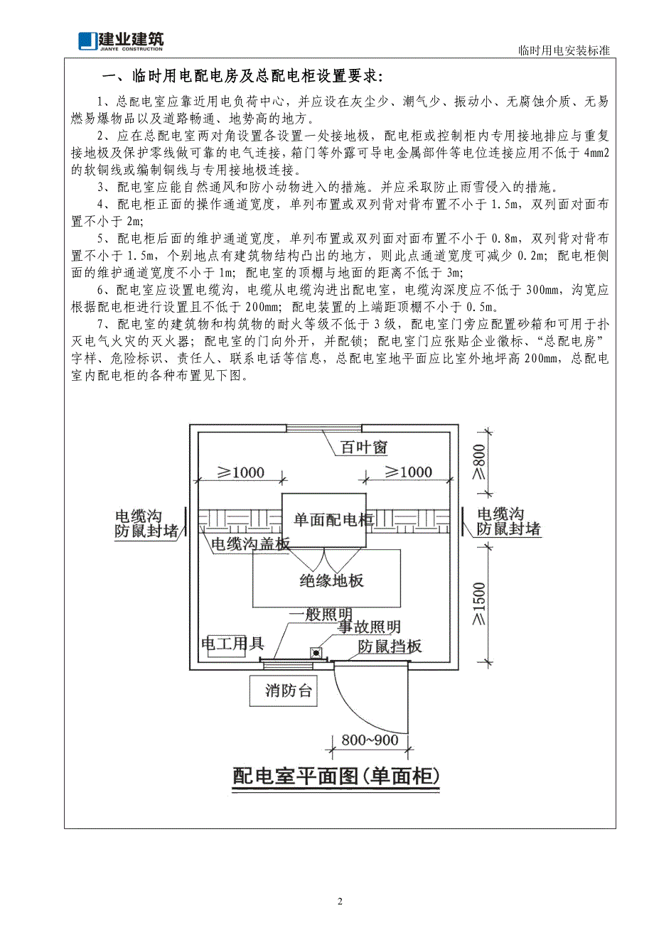 临时用电安装标准_第2页