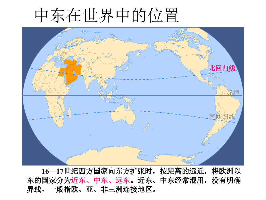 新人教版七年级地理下册第八章第一节中东_第3页