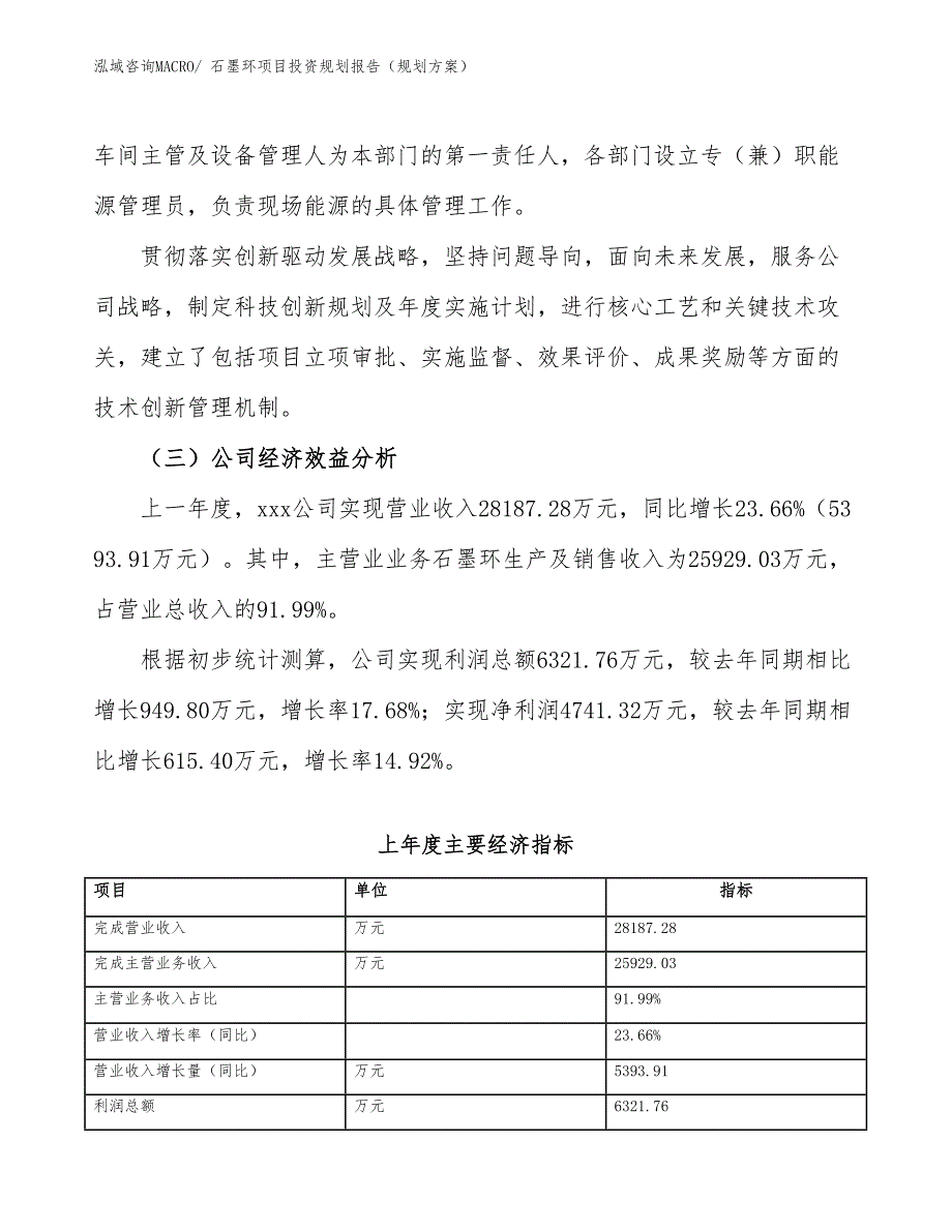 石墨环项目投资规划报告（规划方案）_第4页