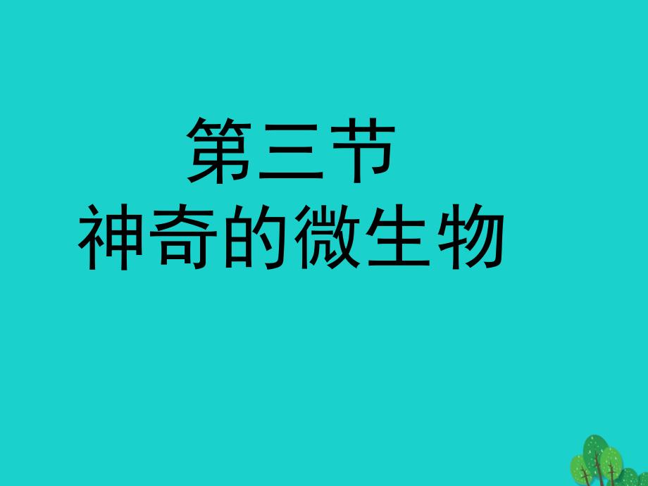 八年级生物上册 第五单元 第十四章 第三节 神奇的微生物课件2 （新版）苏教版_第1页