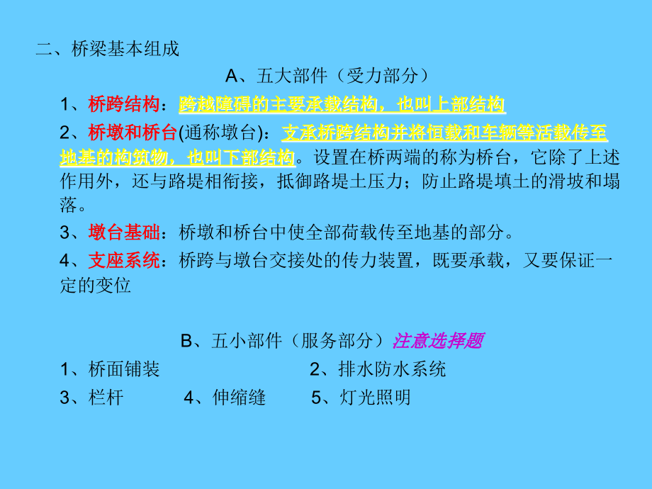 二建市政讲义3-城市桥梁工程-吴若晗精讲_第4页