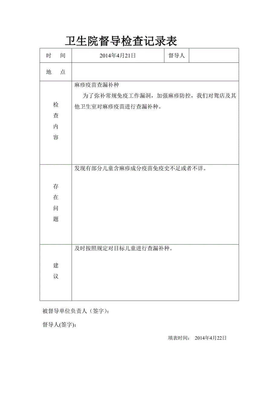 乡卫生院村医督导检查记录表登记表_第3页