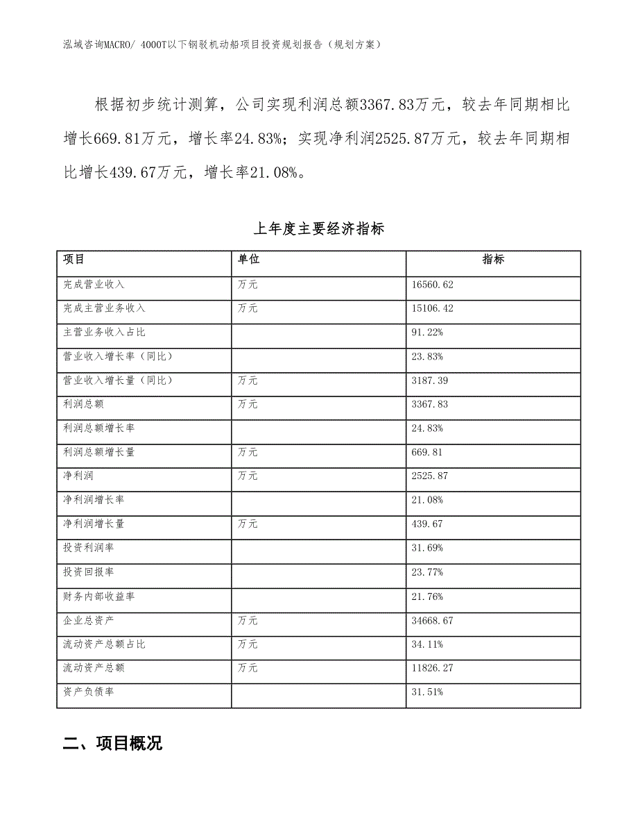 4000T以下钢驳机动船项目投资规划报告（规划方案）_第4页