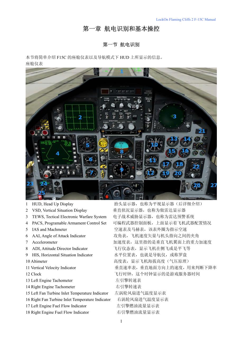 怒火危崖2 f-15c训练手册中文版_第4页