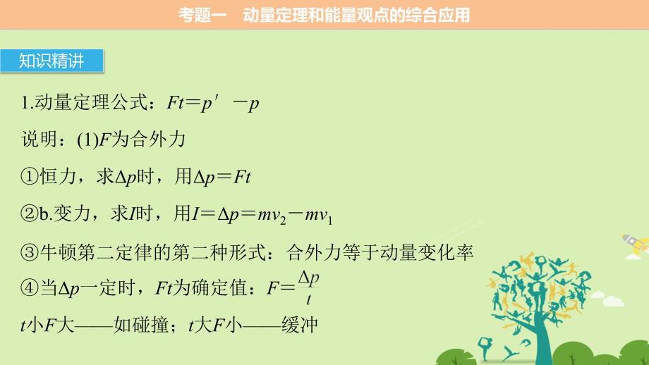 （全国通用）2018版高考物理二轮复习 考前三个月 专题6 动力学、动量和能量观点的综合应用课件_第4页