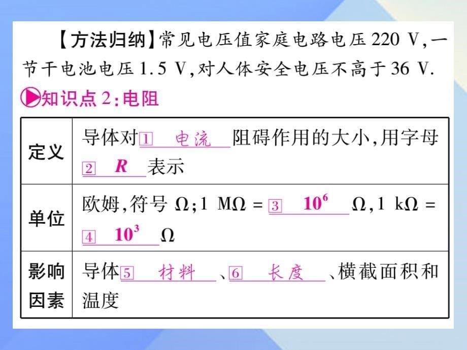 （云南专版）2018中考物理总复习 第16讲 电压 电阻课件_第5页