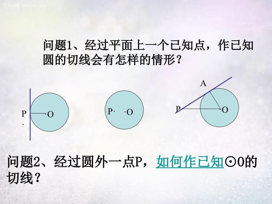 山东省邹平县实验中学九年级数学上册 第24章《圆》切线长定理课件 （新版）新人教版_第2页