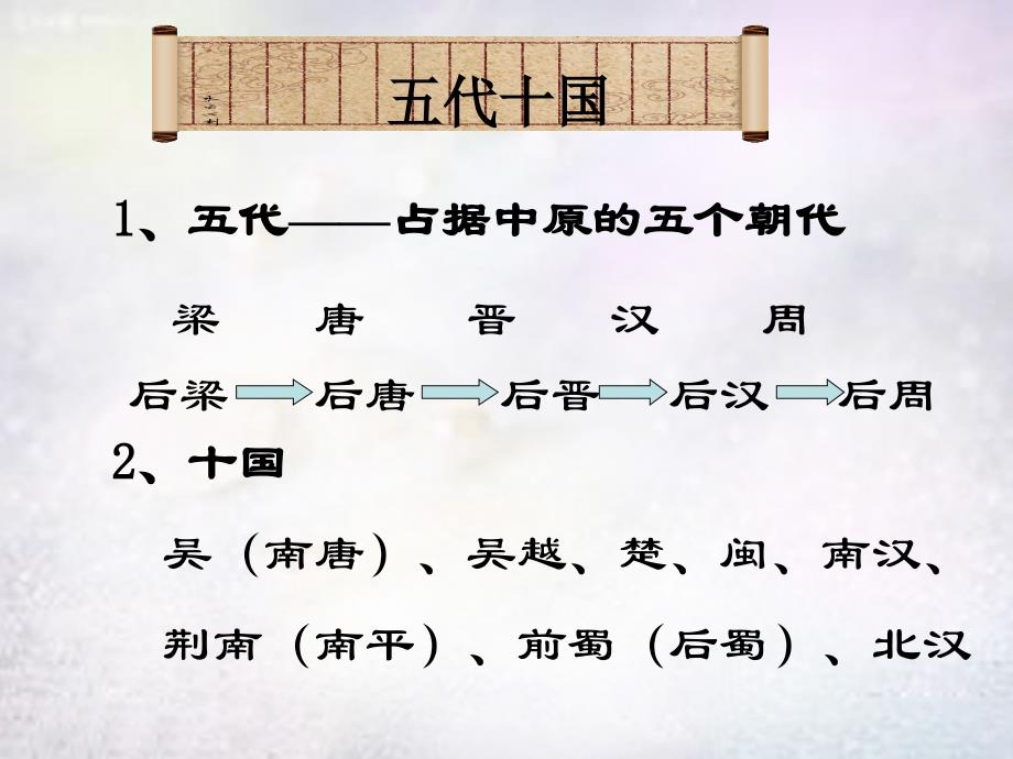 安徽省亳州市谯城区古城中心中学七年级历史下册 第9课 民族政权并立的时代课件 新人教版_第4页