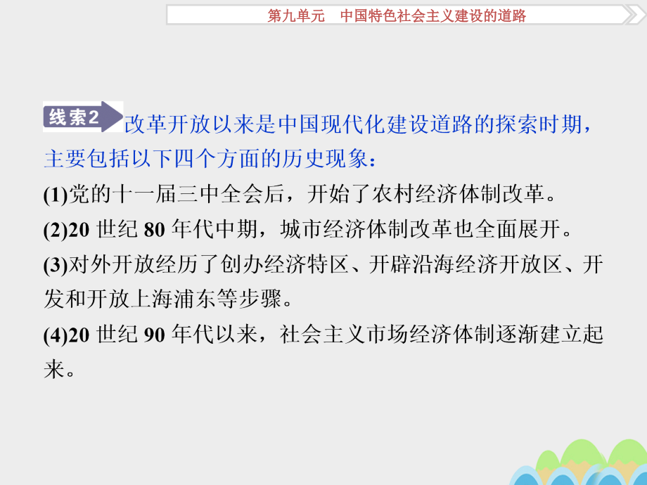 2018高考历史一轮复习 第9单元 中国特色社会主义建设的道路 第19讲 经济建设的发展和曲折课件 新人教版_第4页