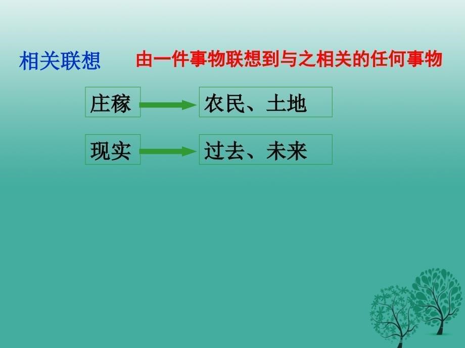 四川省华蓥市明月镇小学七年级语文上册《联想和想象》课件 （新版）新人教版　_第5页