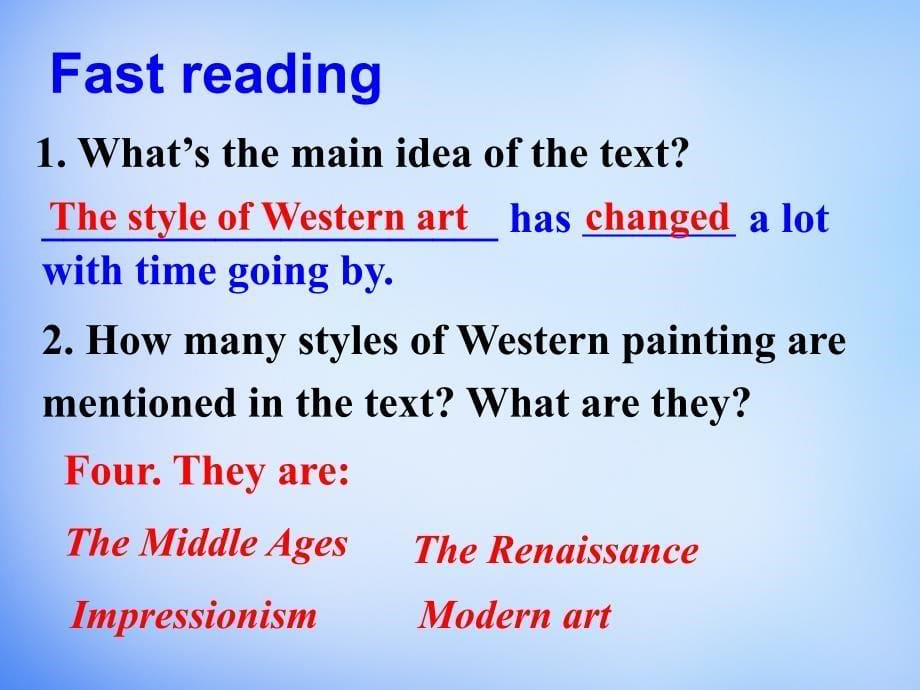 浙江省杭州高中英语 unit1 artreading课件 新人教版选修6_第5页