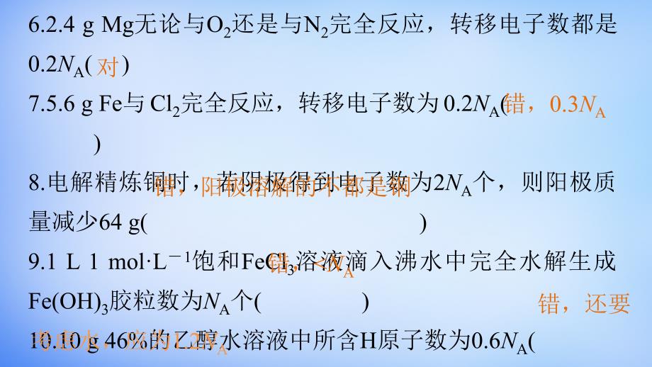 （江苏专用）2018版高考化学大二轮总复习 第一篇 三“na”应用再思考课件_第3页