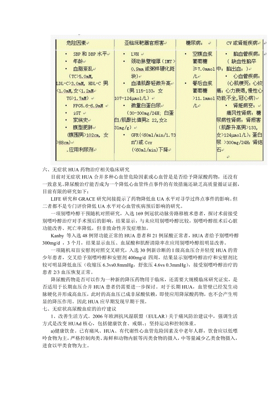 无症状hua患者专家共识_第4页