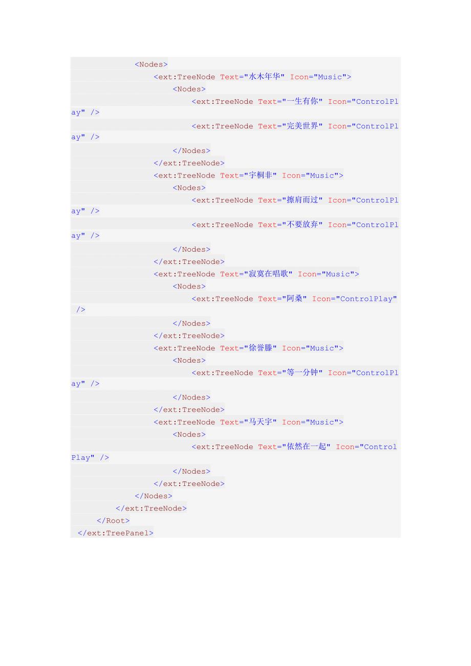 coolitetoolkit学习笔记七常用控件treepanel_第4页