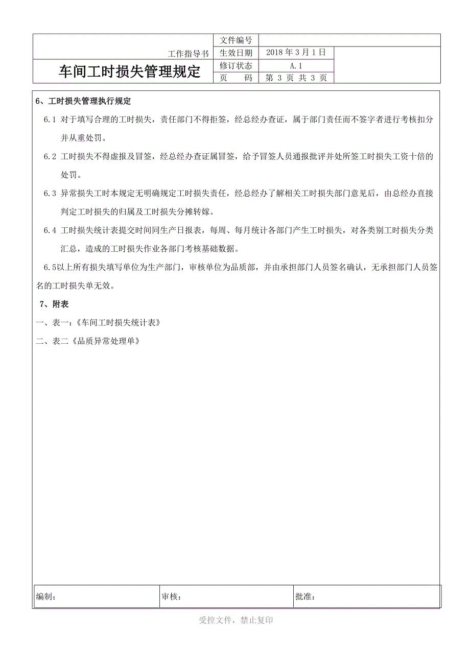 损失工时管理规定_第3页