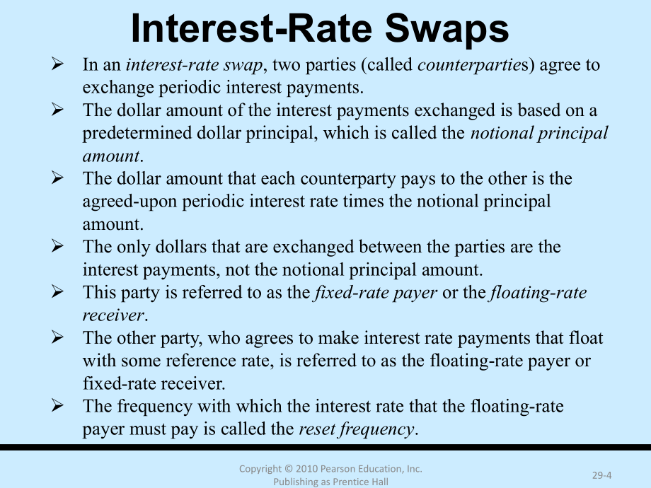 固定收益证 券interest-rate swaps, caps, and floors_第4页