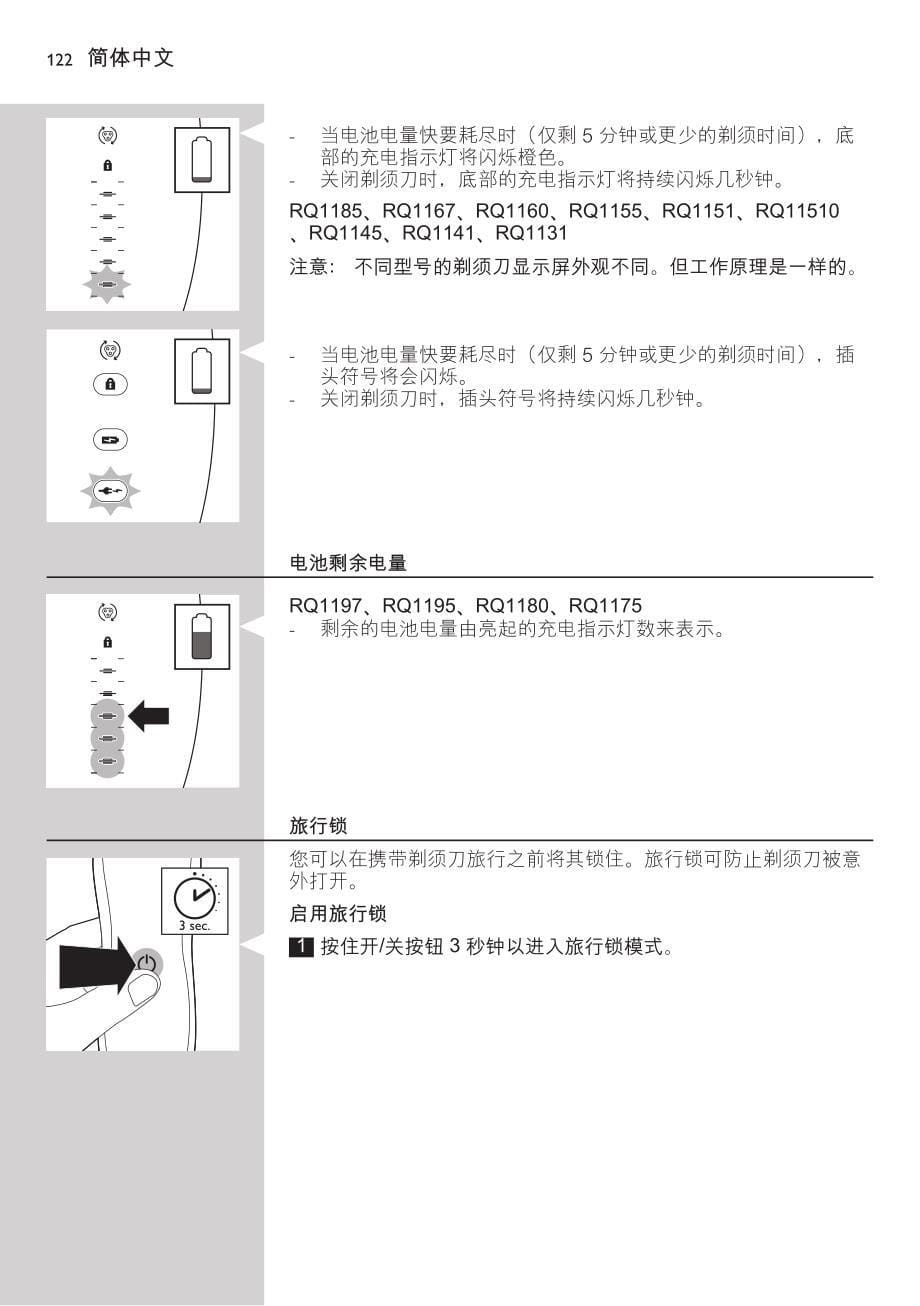飞利浦rq1150中文说明书.pdf_第5页