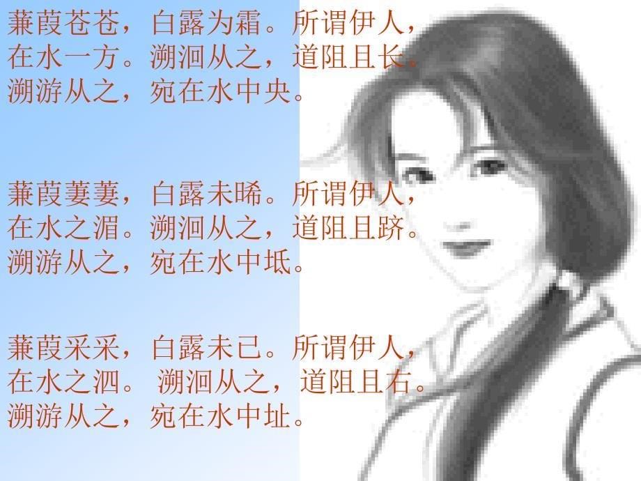 《诗经两首 蒹葭》课件（新人教版）4.ppt_第5页