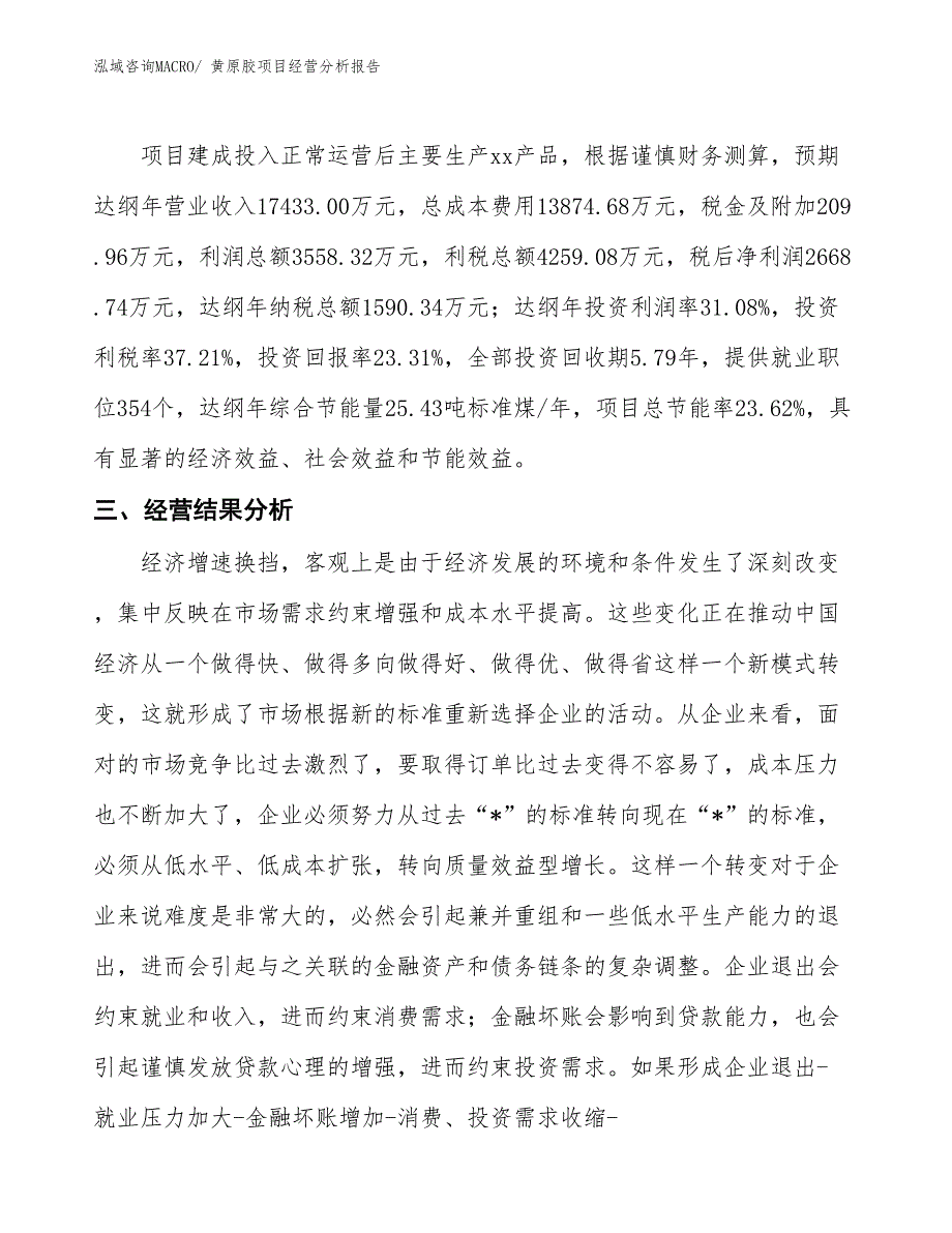 黄原胶项目经营分析报告_第3页