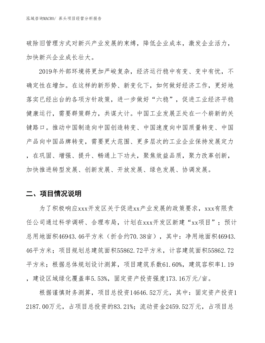 荞头项目经营分析报告_第2页