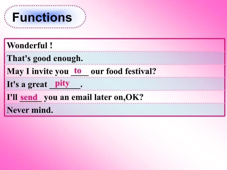 Unit 7 Topic 1 We are preparing for a food festival 课件4（仁爱版八年级下）.ppt_第5页