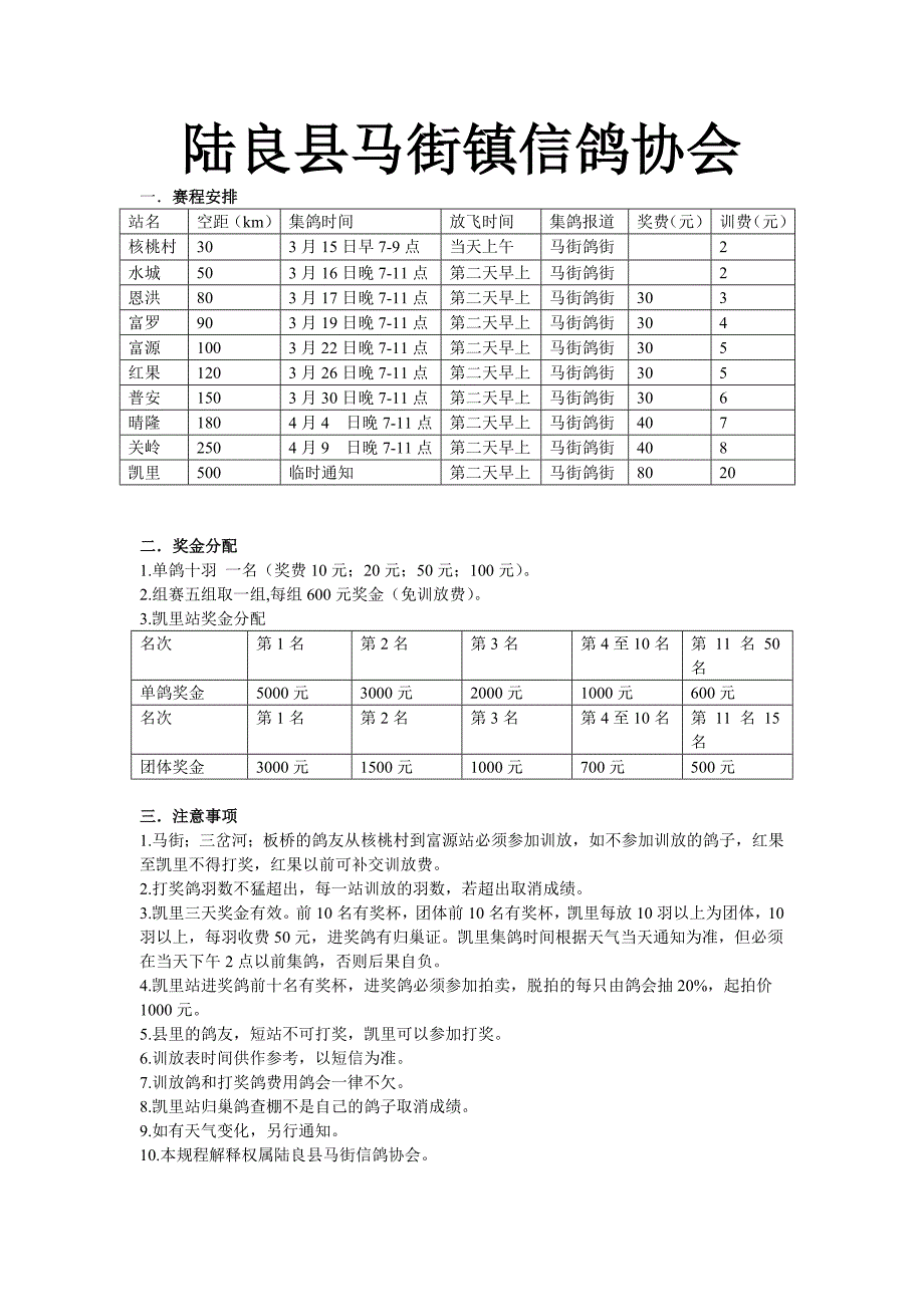 陆良县马街镇信鸽协会.doc_第1页