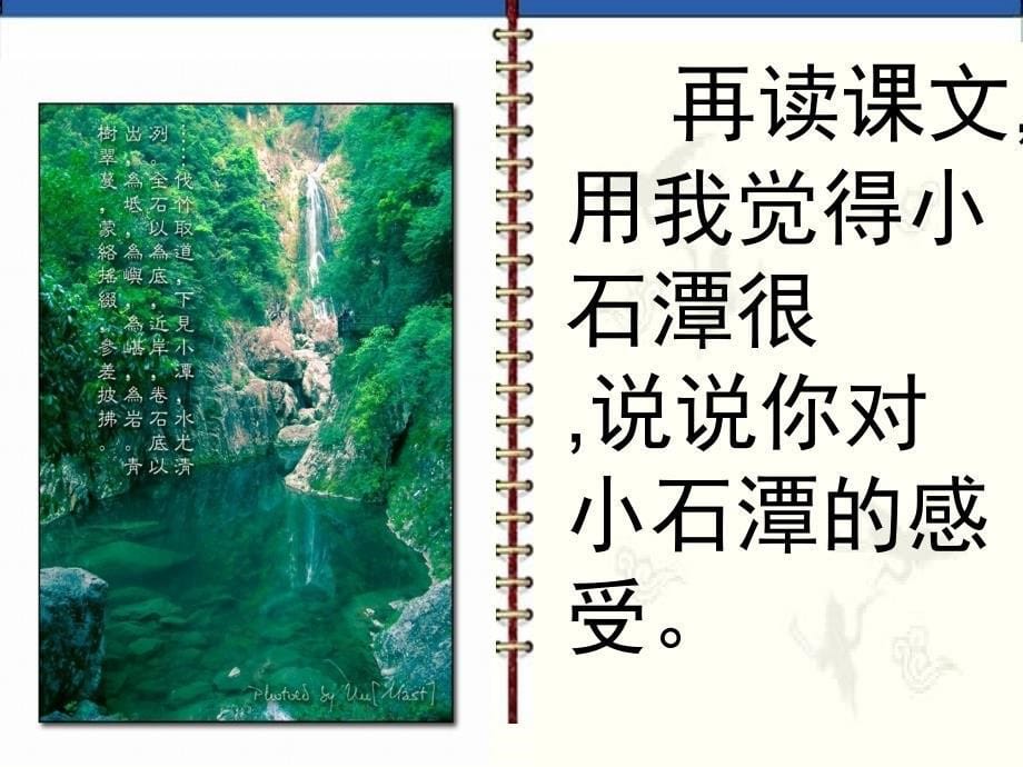 苏教版初中语文八年级上册8上《小石潭记》课件_第5页