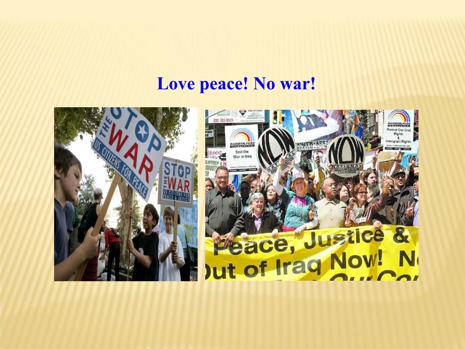 Unit 4 Work for Peace Lesson 28 Please Let There Be Peace 教学课件（冀教版九年级下）.ppt_第3页