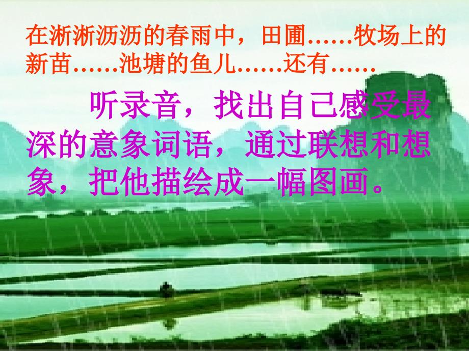 《雨说》课件（新人教版）4.ppt_第2页