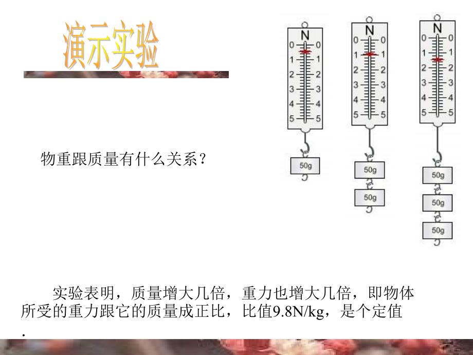 7.3 重力 课件 北师大八年级上 (9).ppt_第4页