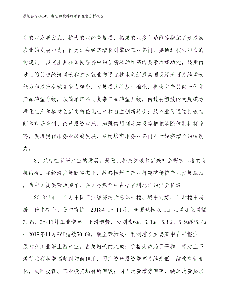 电脑煎搅拌机项目经营分析报告_第2页