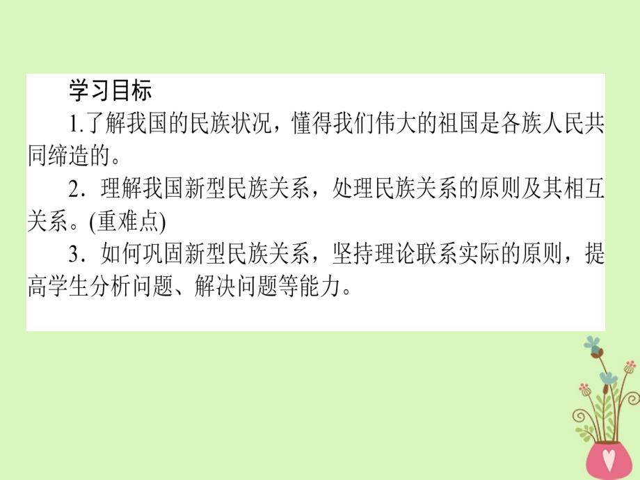 2017-2018学年高中政治 3.7.1处理民族关系的原则：平等、团结、共同繁荣课件 新人教版必修2_第2页