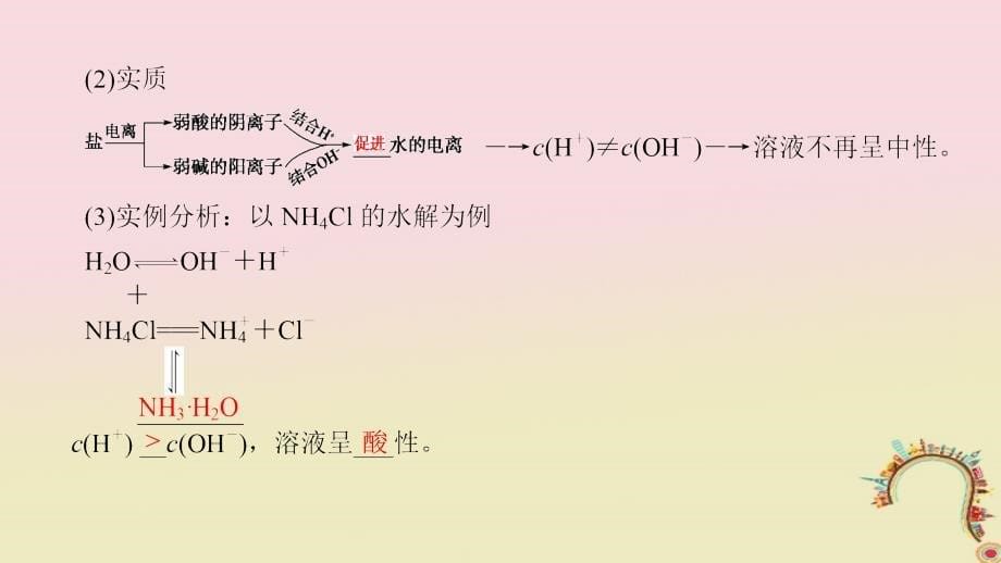 全国通用2019版高考化学一轮复习第8章水溶液中的离子平衡第3节盐类的水解课件_第5页