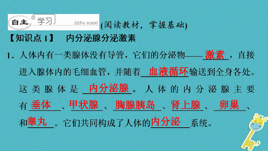 深圳专用2018七年级生物下册第四单元第六章第四节激素调节课件(新版)新人教版_第4页