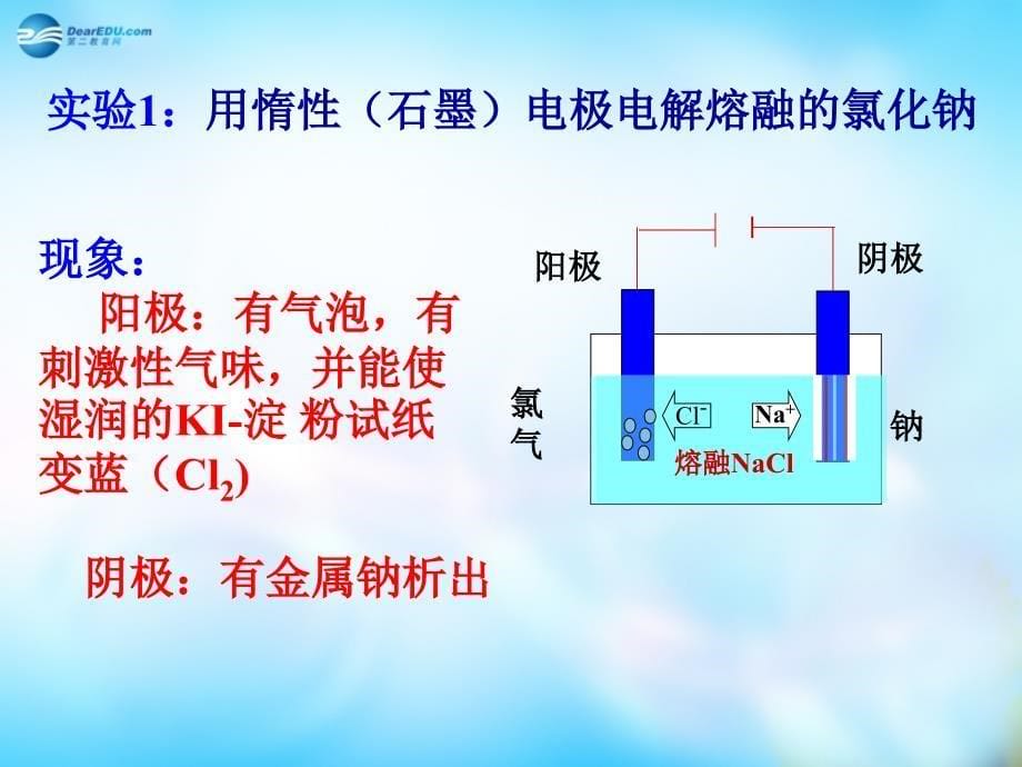 2018-2019学年高中化学 1.2《电能转化为化学能—电解》1同课异构课件 鲁科版选修4_第5页