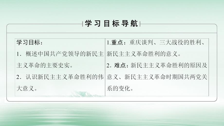 2018-2019学年高中历史第4单元近代中国反侵略求民主的潮流第17课解放战争课件新人教版必修_第2页