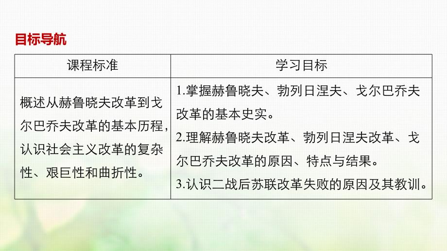 2018-2019学年高中历史第七单元苏联的社会主义建设第21课二战后苏联的经济改革课件新人教版必修_第2页