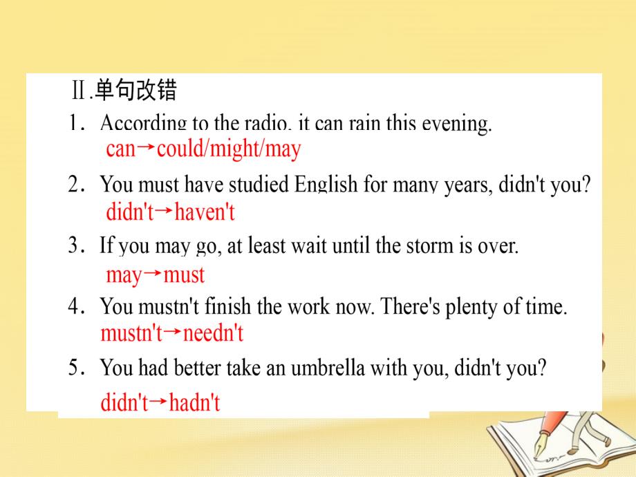 2018-2019学年高中英语unit1festivalsaroundtheworldsectionⅲlearningaboutlanguage课件新人教版必修_第4页