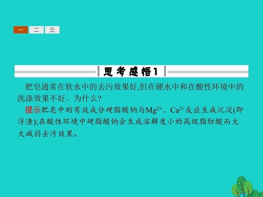 2018-2019学年高中化学第四单元化学与技术的发展4.2表面活性剂～细化学品课件新人教版选修_第5页