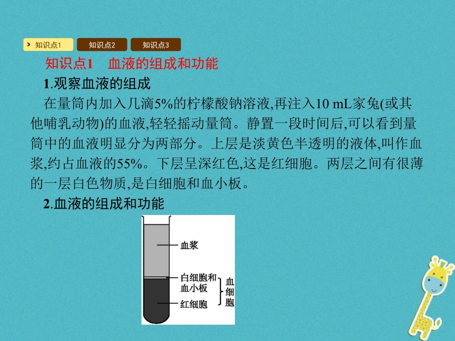 2018七年级生物下册9.1血液课件1新版北师大版_第2页