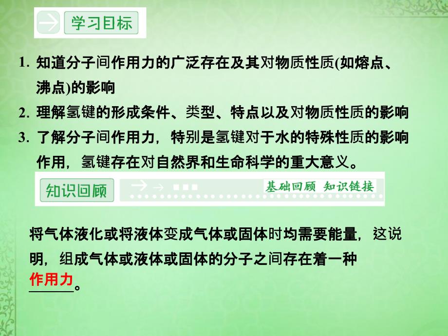 2018-2019学年高中化学 2.4分子间作用力与物质性质课件 鲁科版选修3_第2页