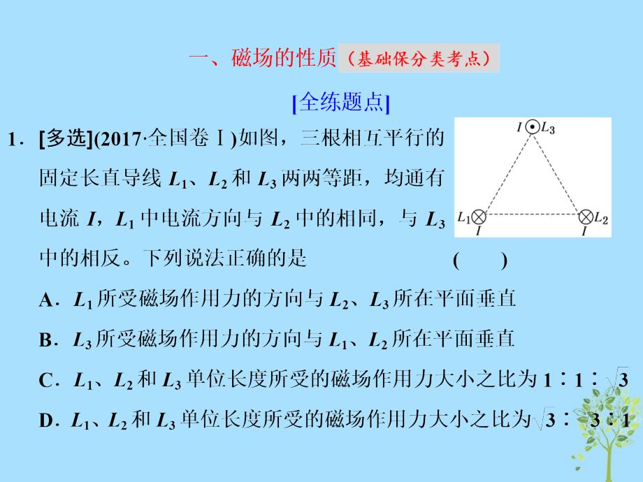 2018-2019学年高考物理二轮复习第16讲带电粒子在磁场复合场中的运动课件_第2页