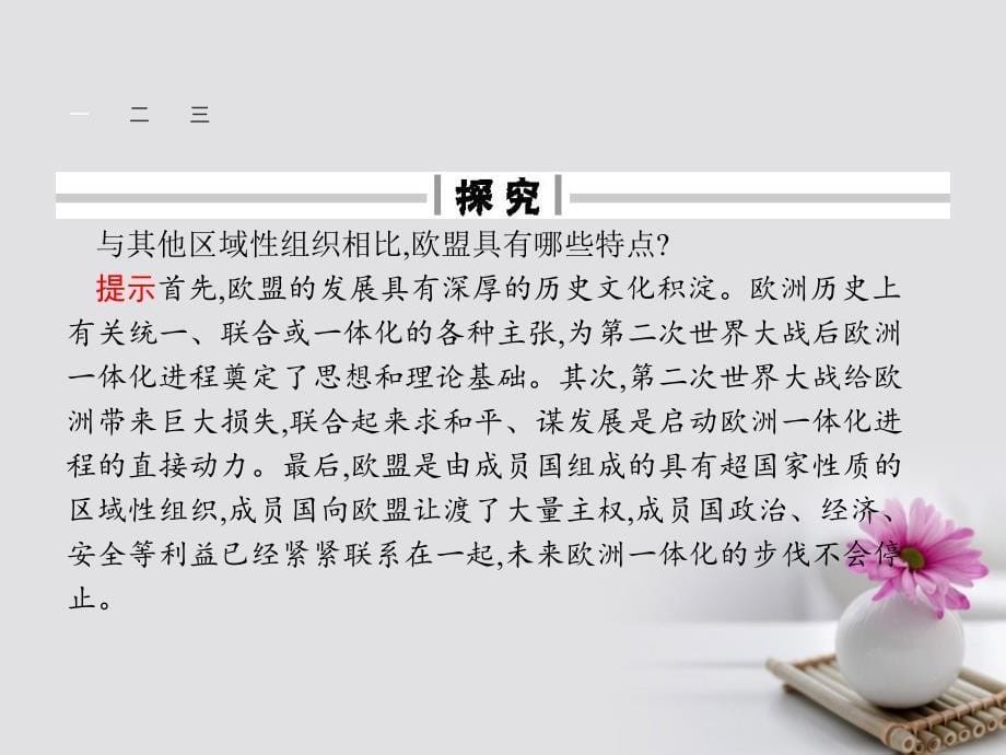 2018-2019学年高中政治5.5欧盟：区域一体化组织的典型课件新人教版选修_第5页