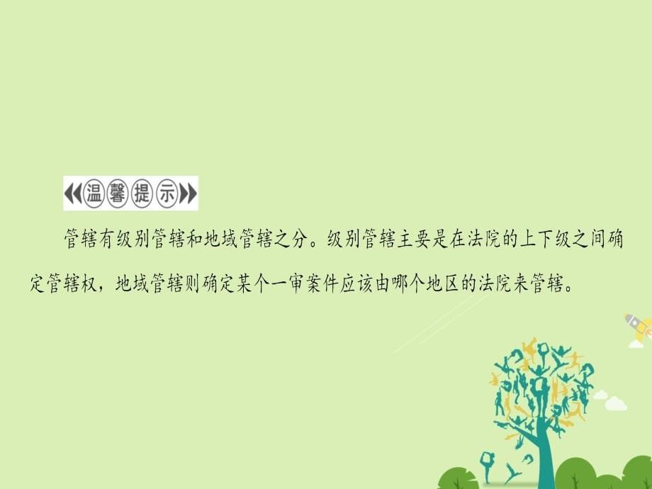 2018-2019学年高中政治 专题6 法律救济 3 诉讼的基本程序课件 新人教版选修5_第5页