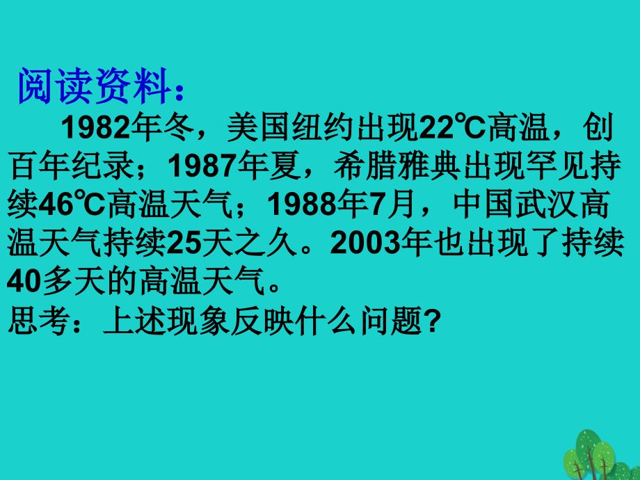 2018-2019学年高中地理 4.3 全球气候变化及其对人类的影响课件2 鲁教版必修1_第4页